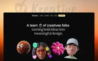 Kreative Studio theme preview
