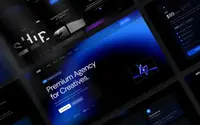 Landin theme preview