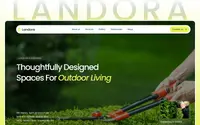 Landora Garden theme preview