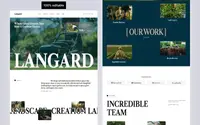 Langard theme preview
