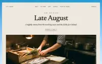 Late August theme preview