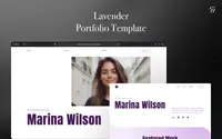Lavender theme preview