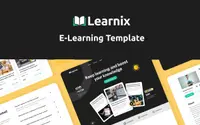 Learnix theme preview