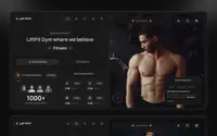LiftFit theme preview
