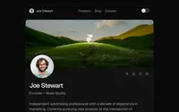 LinkHunt theme preview