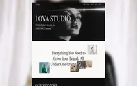 LOVA Studio theme preview
