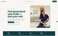 LumaDental theme preview