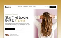 Lumeo — Skincare theme preview