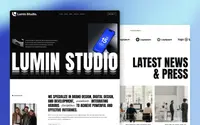 Lumin Studio theme preview
