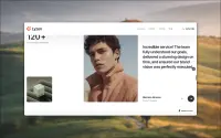 Lyzen theme preview