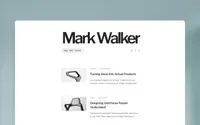 Mark Walker theme preview