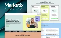 Marketix theme preview