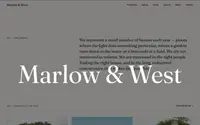 Marlow + West theme preview