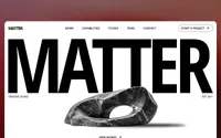 MATTER Mono theme preview