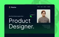 Maxine-Template theme preview
