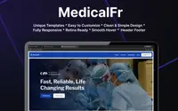 MedicalFr Doctor theme preview