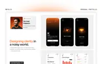 Mefolio theme preview