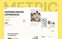 Metric theme preview