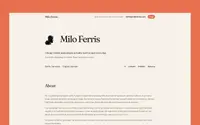 Milo Ferris theme preview