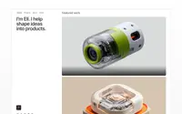 Minfolio theme preview