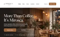 mirosca cafe theme preview