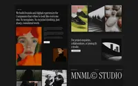 MNML Studio theme preview