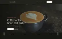 Morrow Coffee theme preview