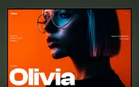My Folio theme preview