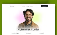 Myfolios theme preview
