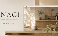 NAGI Coffee theme preview