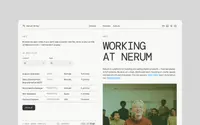 Nerum theme preview