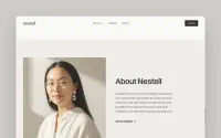 Nestell theme preview