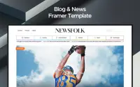 Newsfolk theme preview