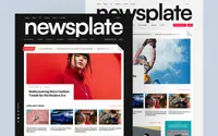 Newsplate theme preview