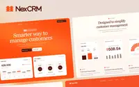 NexCrm theme preview