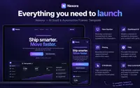 Nexora Automation theme preview