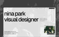Nina Park theme preview