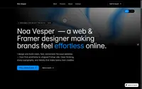 Noa Vesper theme preview