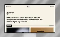 Noah Carter theme preview