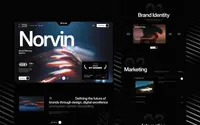 Norvin theme preview