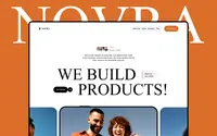 Novra theme preview