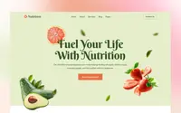 Nutrizen theme preview
