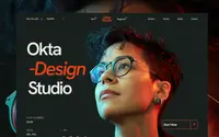 Okta Studio theme preview