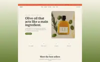 Olio Store theme preview