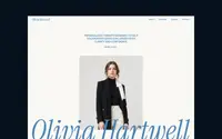 Olivia Hart theme preview