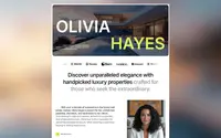 Olivia Hayes theme preview