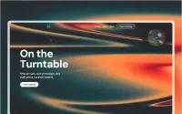 On The Turntable theme preview