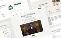 Online Creator theme preview
