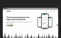 Outdoor App Landing theme preview