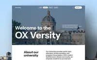 Ox-Versity theme preview